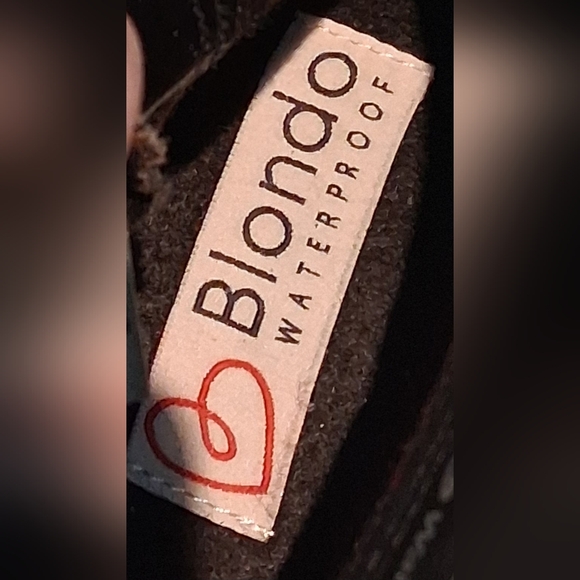 Blondo Waterproof Black Ankle Boots 8.5M NWT - Picture 11 of 12